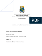 Relatório - Prática 10 - Física Experimental para Engenharia - Matheus Mendes Severino - Documentos Google
