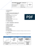 Uso de Sistema de Bloqueo - Lock Out Y Tag Out: 1. Personal