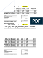 Deuda Moratoria de 2015: Capital $575,000.00 Total Interes Corriente - Total Interes Moratorio $2,875.00