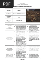 Music Video Analysis - 'Uprising'