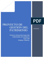 Proyecto de Gestion Del Patrimonio Grupo 1