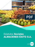 Estatutos Sociales Almacenes Grupo Exito 2021