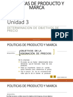 Unidad 3 DETERMINACION DE PRECIO OBJETIVO