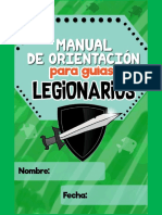 Manual de orientación y sección de principiantes para guías legionarios