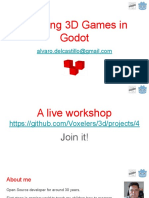 Create 3D Games in Godot: A Live Workshop