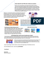 Solusi Pembelajaran Berbasis Hybrid (PJJ Dan PTM) Untuk Sekolah Pasca Pandemic