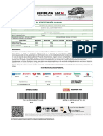 No. de Identificación:: Estado de Cuenta Hasta El 2023 Datos Del Contribuyente Datos Del Vehículo