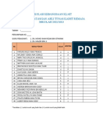 Rekod Kehadiran Kelab & Persatuan Sekolah Kebangsaan Klait