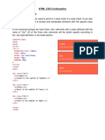 HTML, CSS - 2