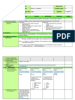 Mapeh: Daily Lesson Log in School Grade Level Teacher Learning Area Teaching Date and Time Quarter