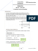 BEAM - COLUMN (Combined Axial and Bending)