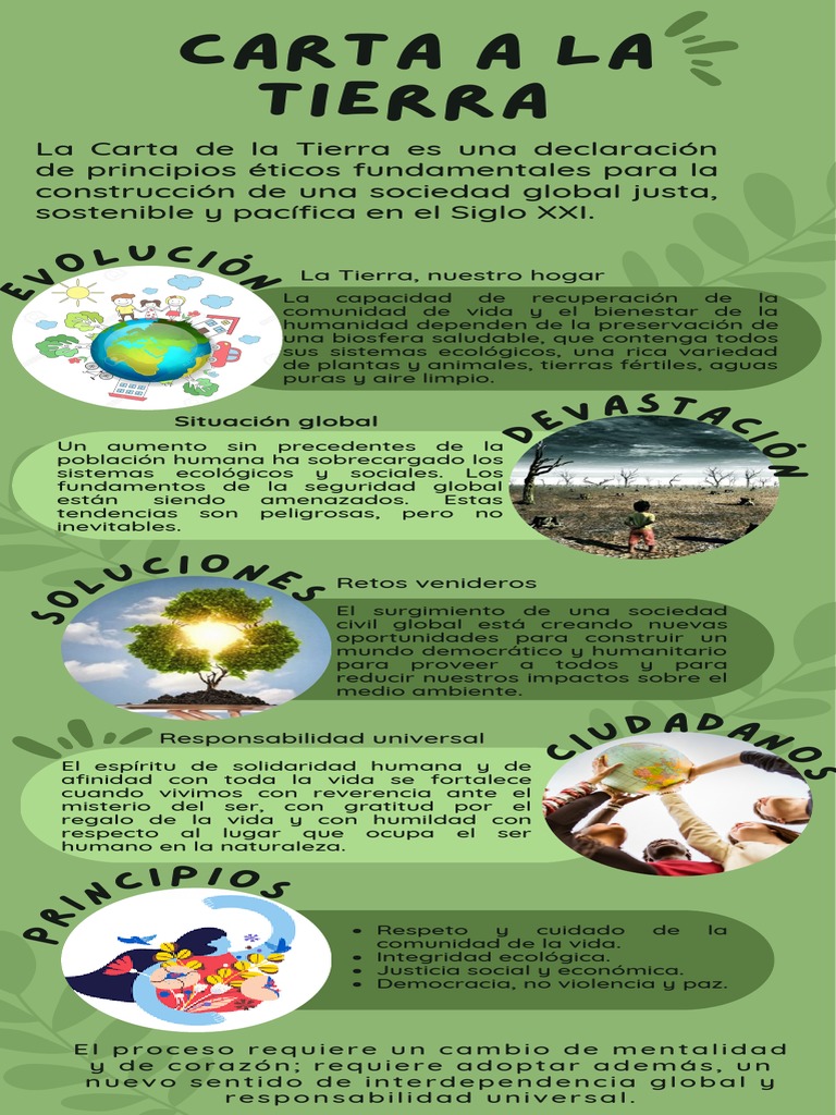 Principios de la Carta a la Tierra | PDF | Democracia | Ideologías ...