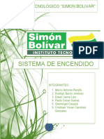 Sistema de Encendido: Tecnológico "Simon Bolivar"