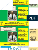 ROJoson PEP Talk: GASTROENTERITIS - Fundamentals and Generalities in Management