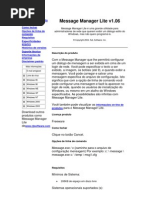 Descrição do produto