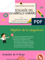 Psicología Del Desarrollo Humano: 1º "A" Clase Virtual: 8:10 A 10:00 PM Catedrático: Norma Alicia Saucedo Banda