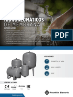 Diseño de Tanque Hidroneumatico Con Membrana