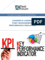 Leading and Lagging Fleet Indicators