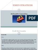 Manajemen Strategik: Mcdonald'S Corporation