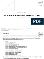 50 Casas de Autores de Arquitectura: La Casa A Dibujar