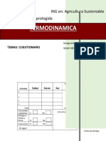 Agricultura Sustentable y Protegida - TERMODINAMICA