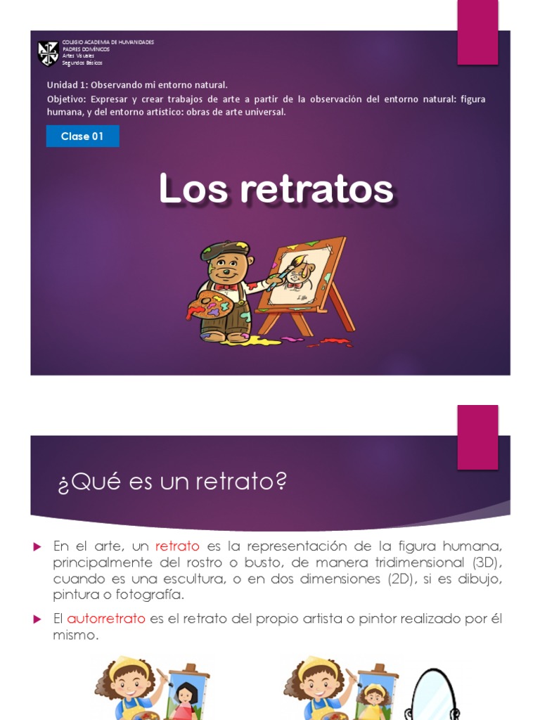 Los Retratos PDF Hogar Jardiner a Y Bricolaje
