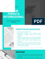 Pertemuan 14: Hukum Perdata Internasional