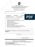 Requerimento de Emissão de Documentos 