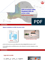 Modelos de mezclas y circuitos con EDOL de primer orden