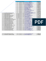 Student enrollment data from multiple colleges and courses