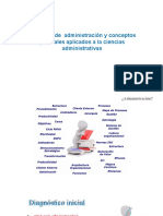 Concepto de Administración y Conceptos Generales Aplicados A La Ciencias Administrativas