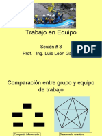 Trabajo en Equipo: Comparación Grupo vs Equipo, Etapas y Requisitos para el Éxito