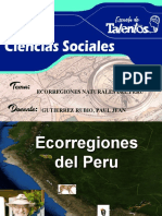 Ecorregiones Naturales Del Perú Gutierrez Rubio, Paul Jean