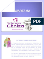 Miercoles de Ceniza y Cuaresma