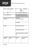 Blank Medication Card Template