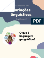 Variações linguísticas