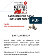 Bantuan Hidup Dasar (Basic Life Support) : Tim Igd Rsud Pandan Arang Boyolali