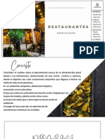 Restaurante de Especialidad