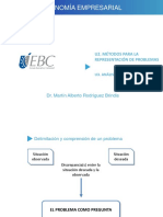 Economía Empresarial: U2. Métodos para La Representación de Problemas