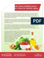 Study Shows Mediterranean Diet Is Best For Healthy Aging: Call 1-800-GRISWOLD