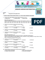 Soal Matematika Kelas 6 SD Bab 4 Pengolahan Dan Penyajian Data Dan Kunci Jawaban