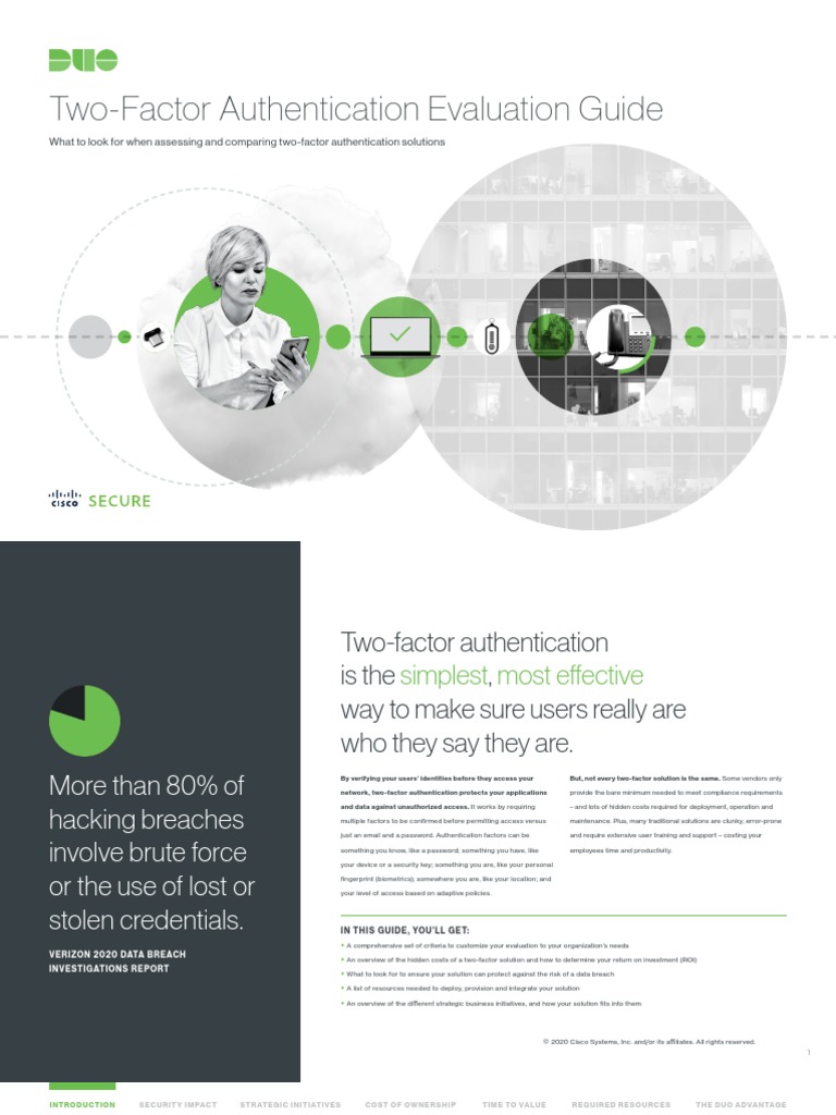 Duo Security Two Factor Evaluation Guide | PDF | Cloud Computing ...