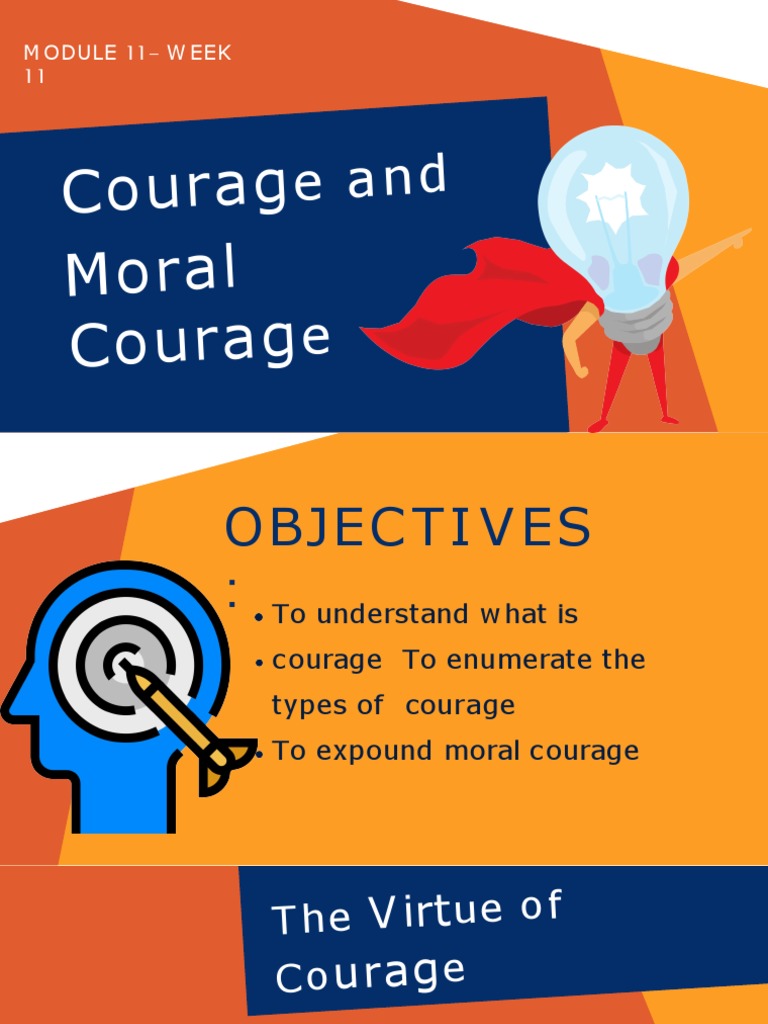 Understanding Types of Courage | PDF | Courage | Jesus