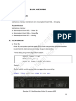 Modul 6 - Grouping