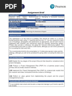 Assignment Brief - U 6 MSBP