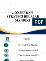 Strategi Belajar Mandiri Trik Membaca Modul UT