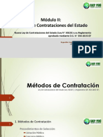 Módulo II: Proceso de Contrataciones Del Estado