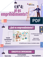 Sesión N°4 - Emprendimiento