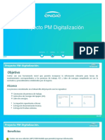 Kick Off Proyecto PM Digitalización
