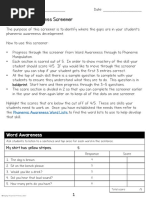 San Diego Quick Assessment-6 | PDF | Educational Assessment | Reading ...